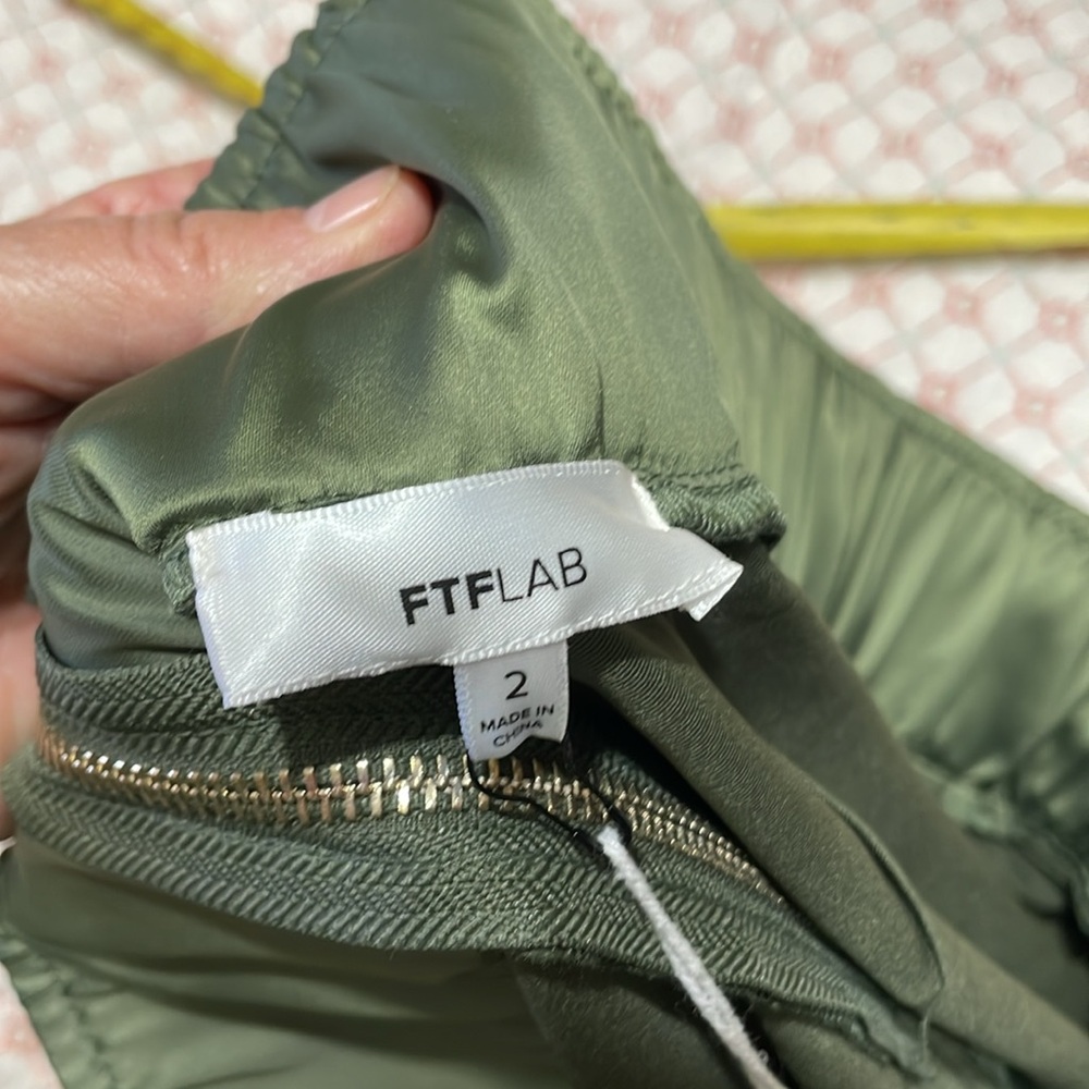 FTF Lab wide leg satin Palazzo pants - Picture 7 of 11